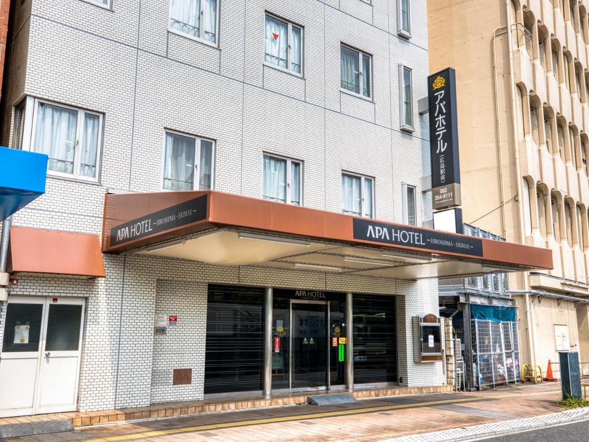 Apa Hotel Hiroshima Ekimae Buitenkant foto