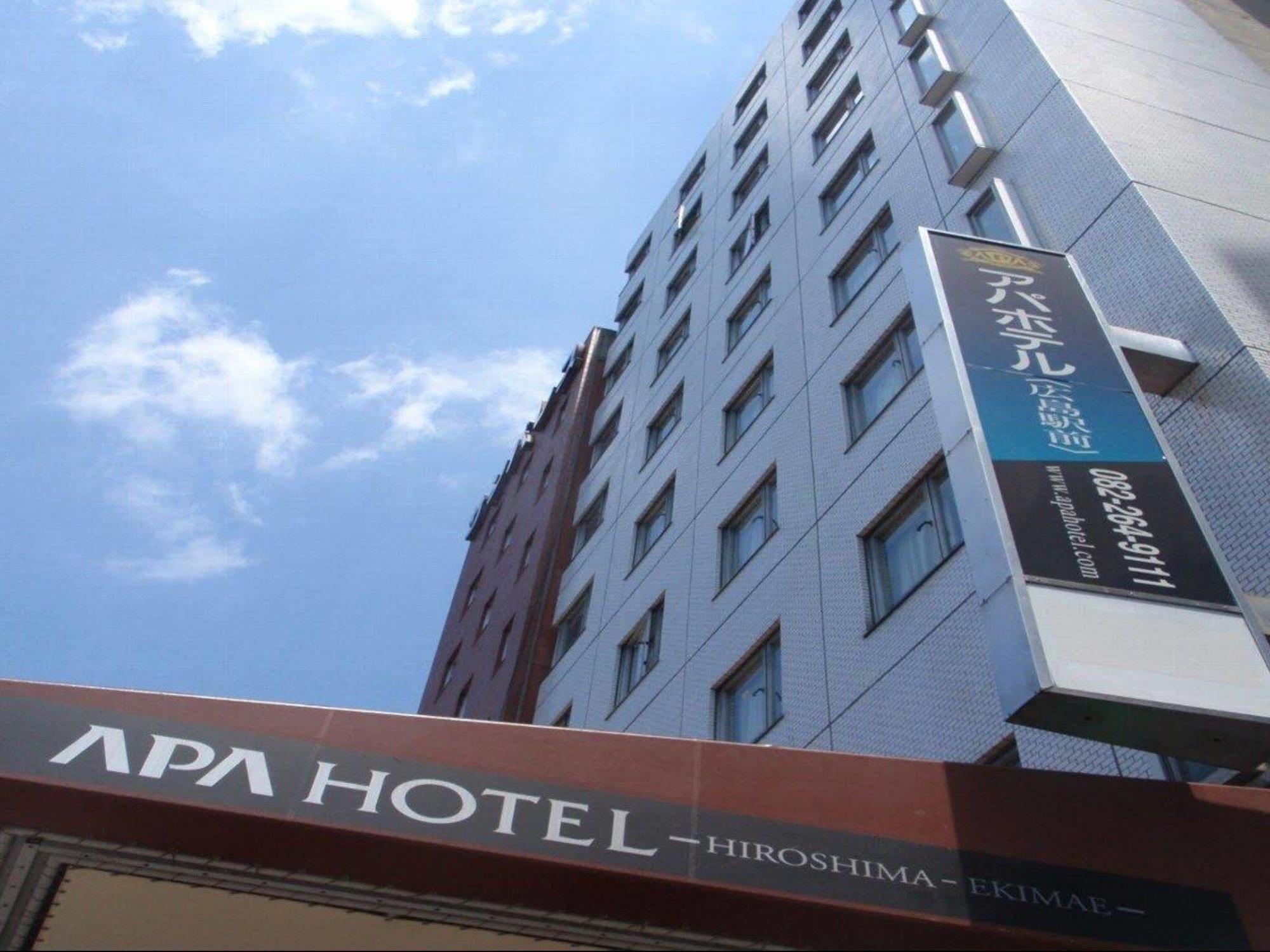 Apa Hotel Hiroshima Ekimae Buitenkant foto