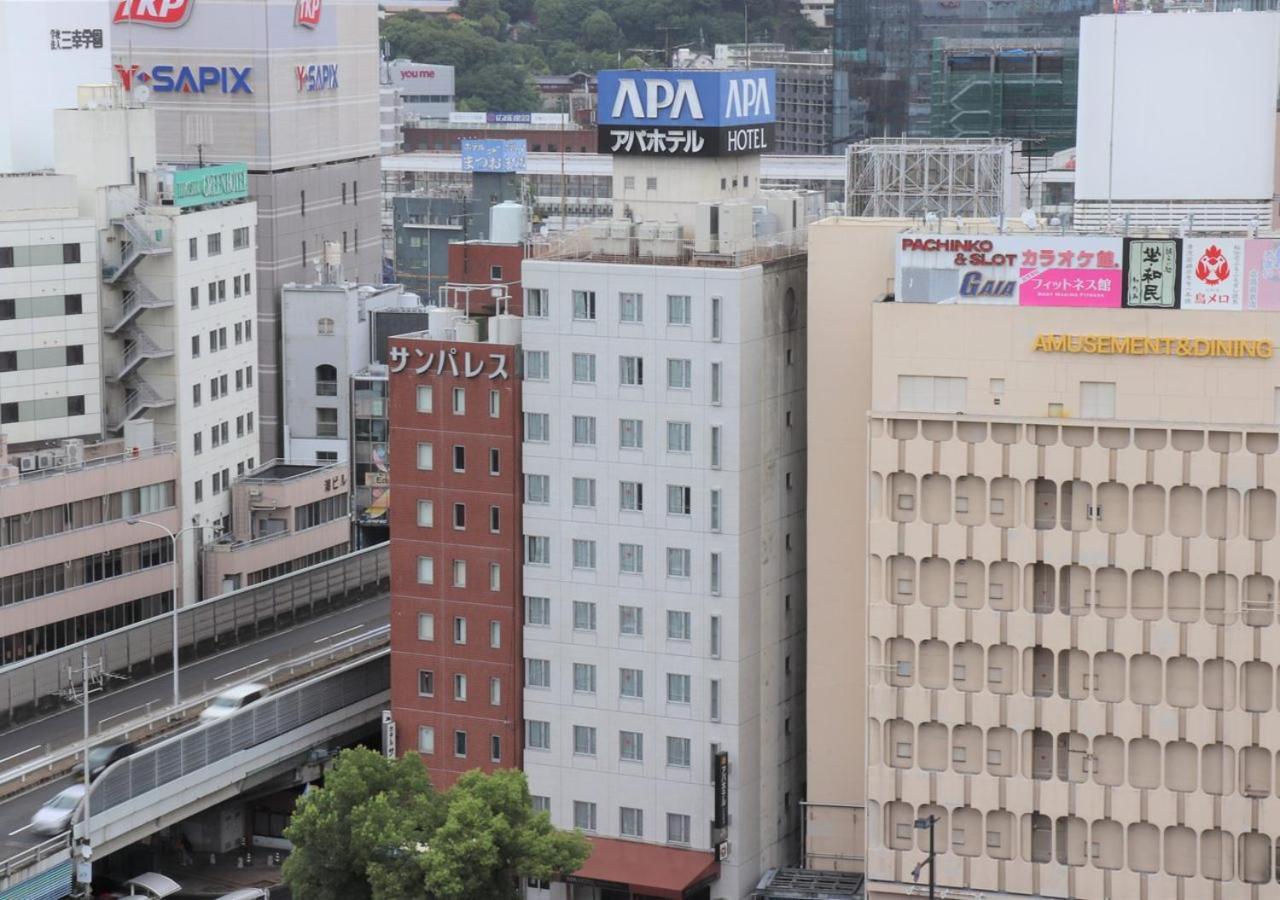 Apa Hotel Hiroshima Ekimae Buitenkant foto